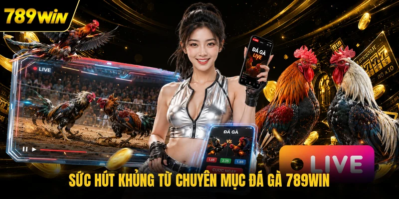 Sức hút khủng từ chuyên mục đá gà 789WIN