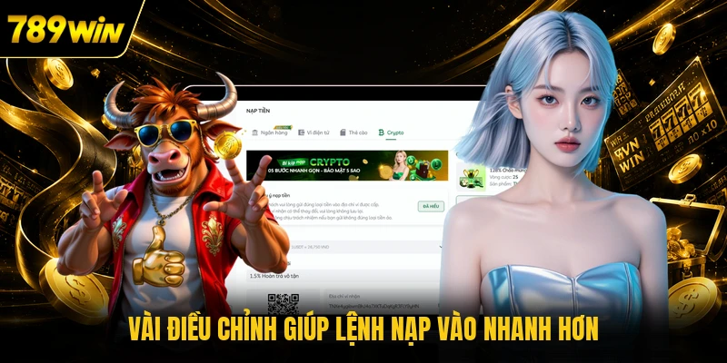 Vài điều chỉnh giúp lệnh nạp vào nhanh hơn